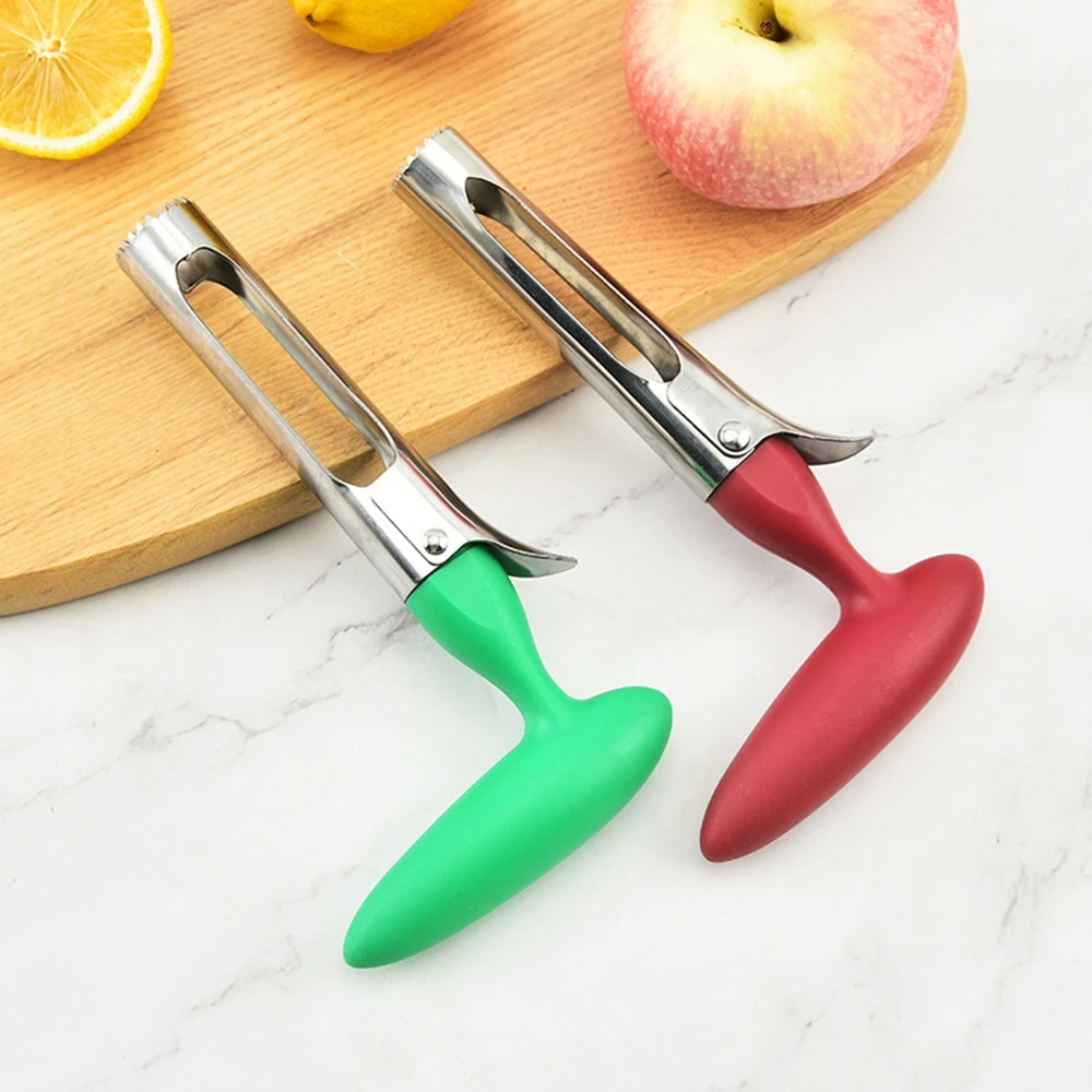 Apple Corer Tool Stainless Steel Sturdy Ergonomic Handle Easy to Use for Removing Cores of Apples and Pears