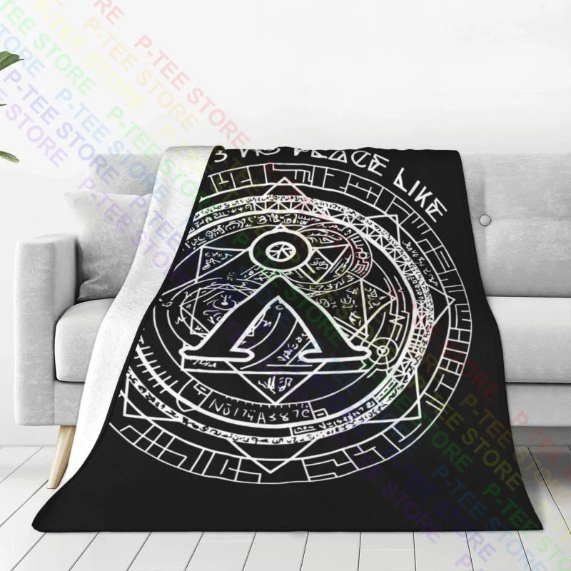 Sci-Fi Stargate Sg1 Stargate Atlantis Fantasy Geeky No Place Like Home Blanket Thick Four Seasons Bedding Throws