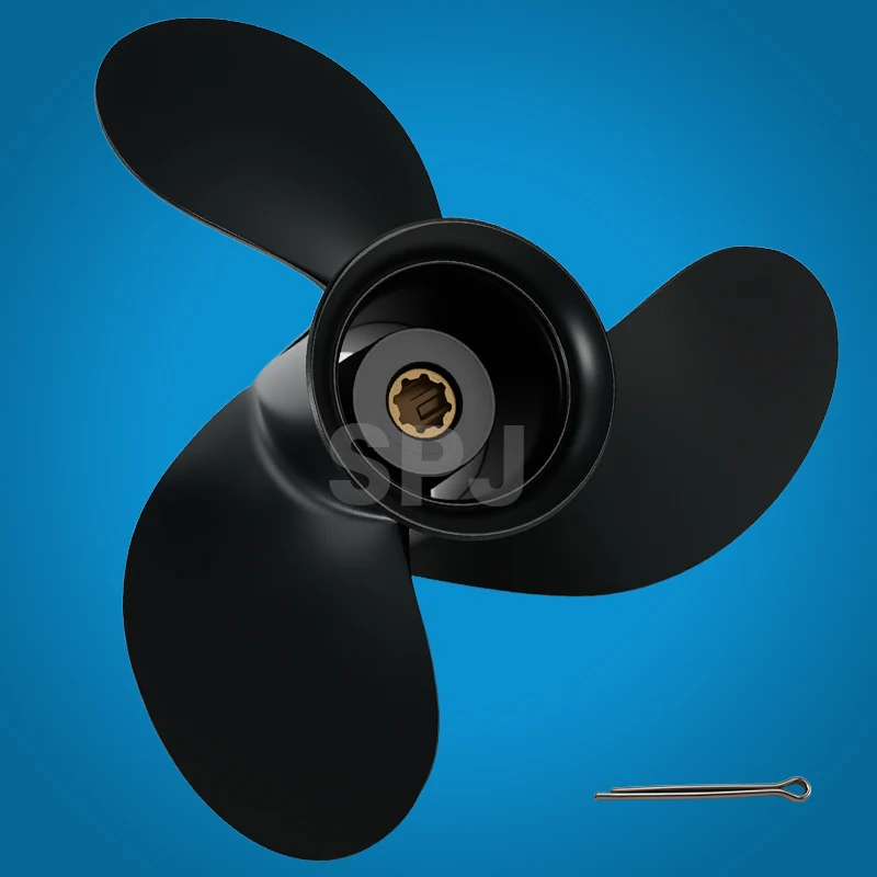 

Boat Propeller 9x9 for Mercury Outboard 6HP 8HP 9.9HP 10HP 15HP Marine Engine 8 Spline Outboard Parts 48-828156A12