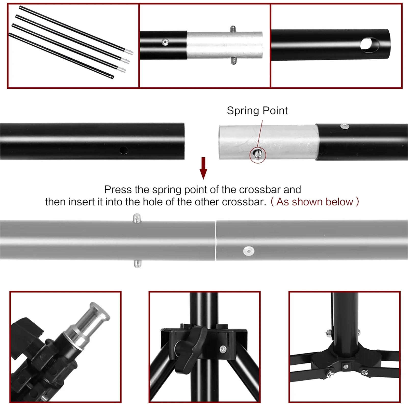مجموعة إضاءة التصوير الفوتوغرافي للاستوديو، مجموعة إضاءة سوفت بوكس الاحترافية، مجموعة إضاءة LED للتصوير الفوتوغرافي، أدوات التصوير الفوتوغرافي