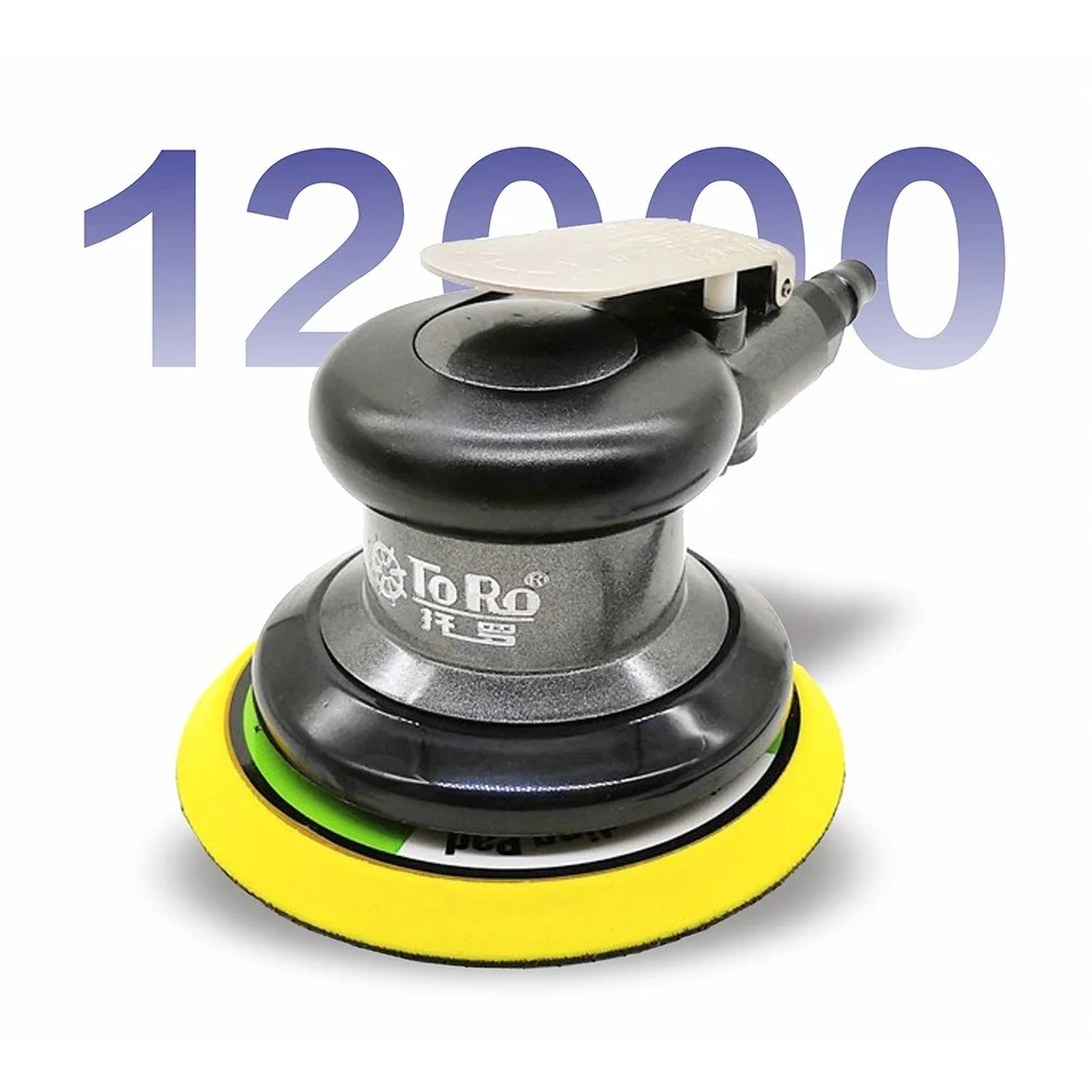 

5 inch/6 inch Pneumatic Air Orbital Sander 125/150mm Air Sanding Machine Polisher Air Tool Car Woodworking Metal Polishing