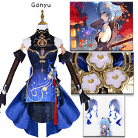 Ganyu Cosplay New Outfit Skin Costume Impact Twilight Blossom Gan Yu Full Set Wig Liyue Lantern Rite Outfit Uniform