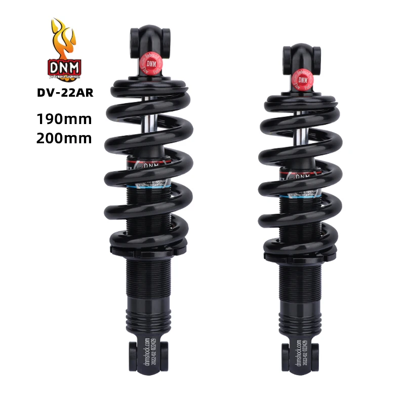 

DNM DV-22AR Bicycle Rear Suspension Shock Absorber Adjustable Spring Damper 190MM 200MM Folding Bike Scooter 750LBS MTB Road