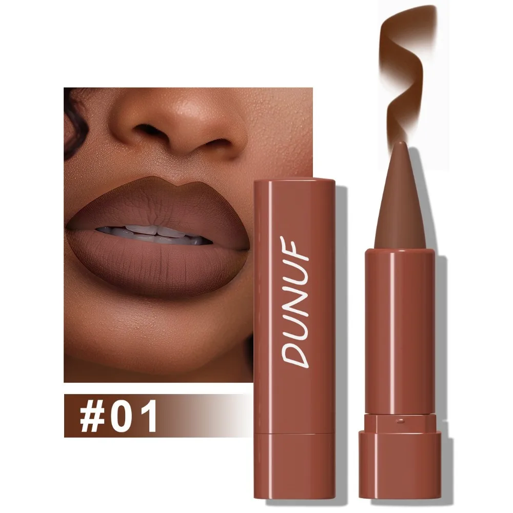 Gran oferta delineador de labios degradado mate cónico delineador de labios resistente al agua crayón de terciopelo lápiz labial duradero maquillaje de labios