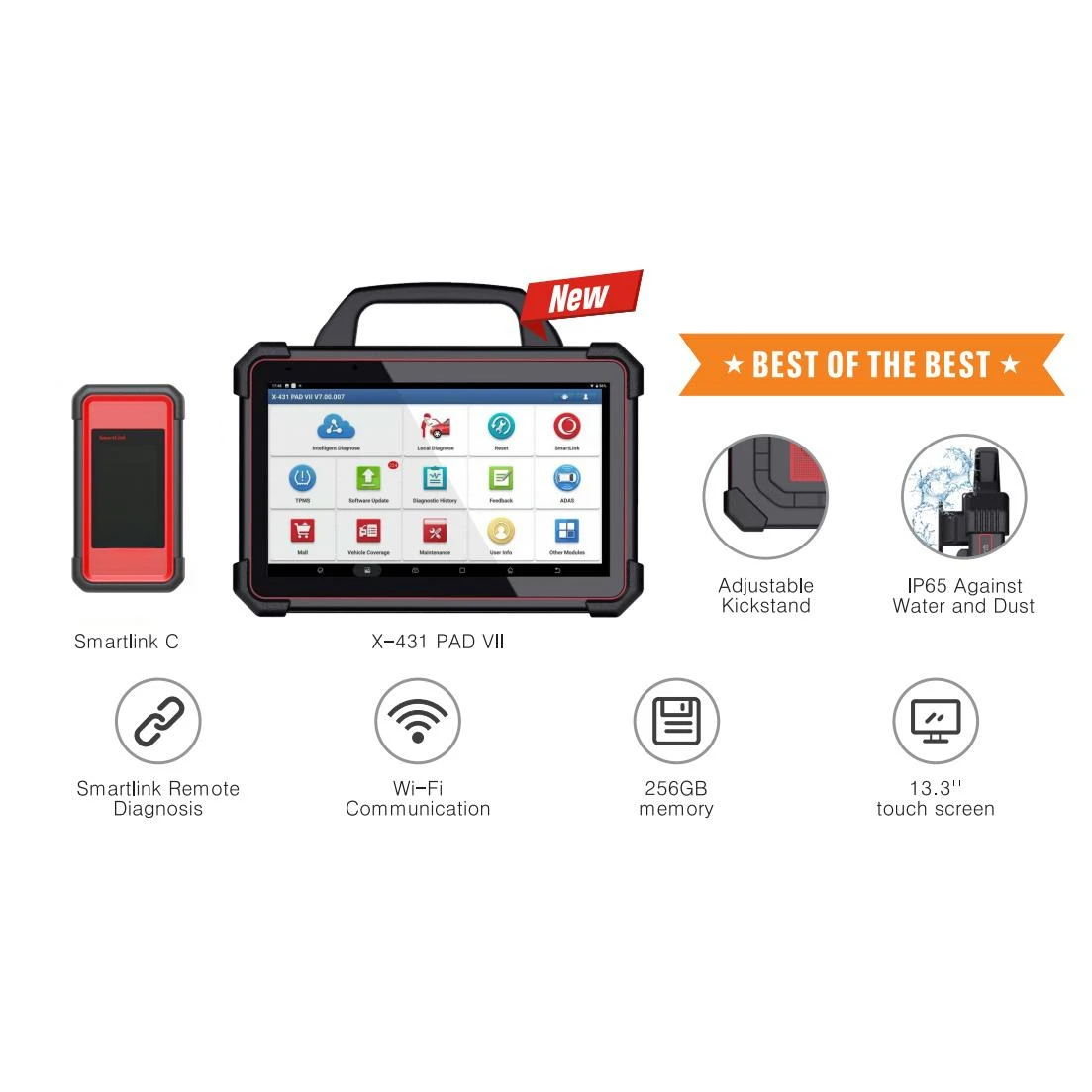 Suitable for Launching X-431 ∞ VII ∞ 7 Elite Diagnostic Tool