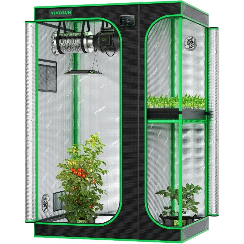 2-in-1 4x3 Grow Tent, 48