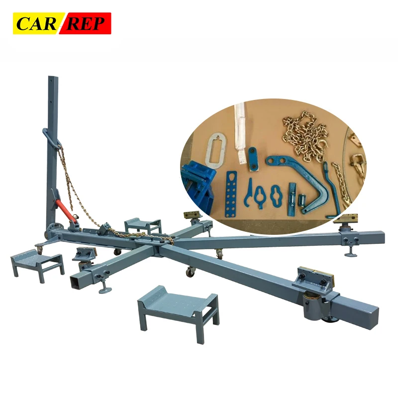 Manufacturer Supply Car Repair Garage Collision Clamps Simple Auto Body Frame Machine Chassis Straightening Machine