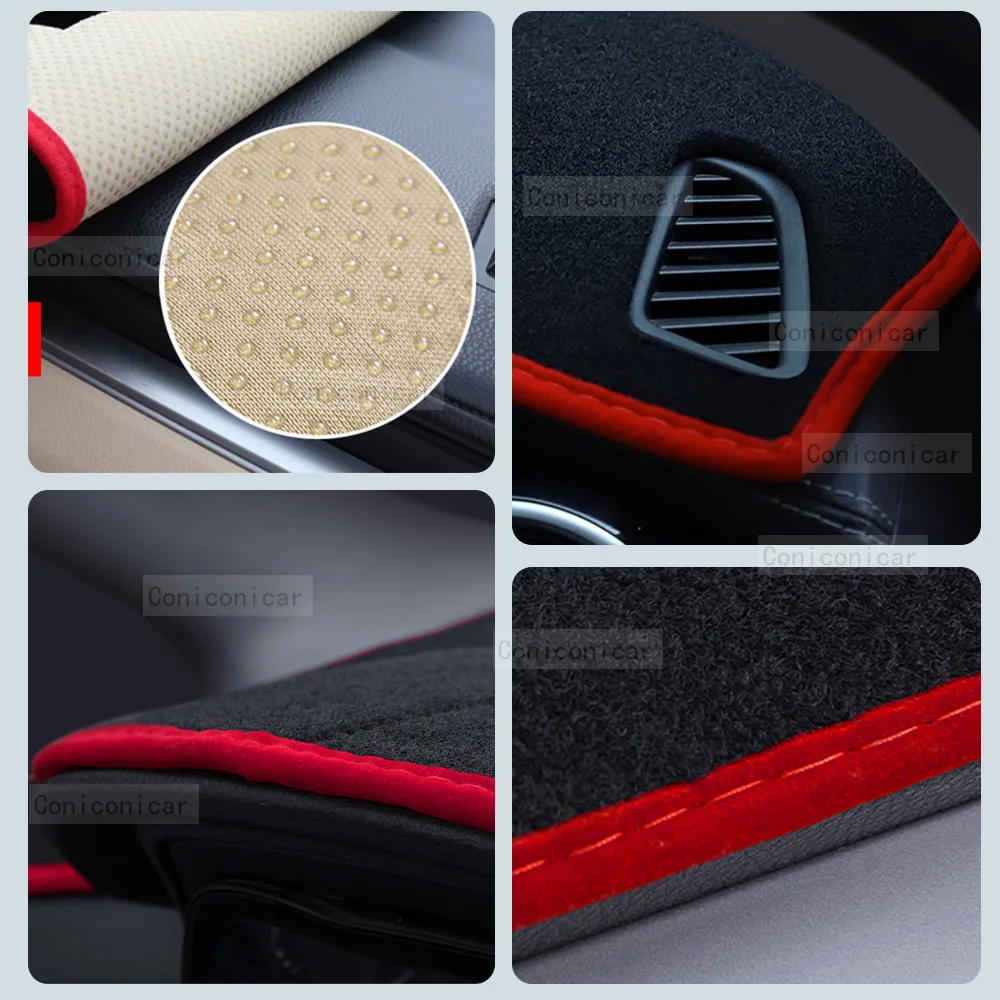 For FAW BESTUNE T77 PRO 2023 2024 Car Dashboard Cover Mat Non-slip Sun Shade Cushion Protective DashMat Pad Interior Accessories