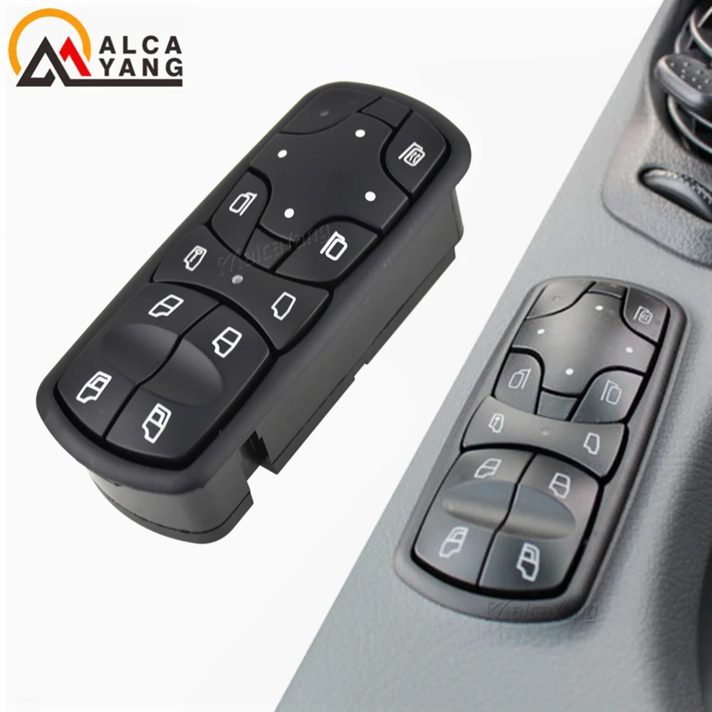 Power Window Lifter Control Switch Automotive professional spare parts for Mercedes Benz Actros MPII 9438200097 Ultra Durable