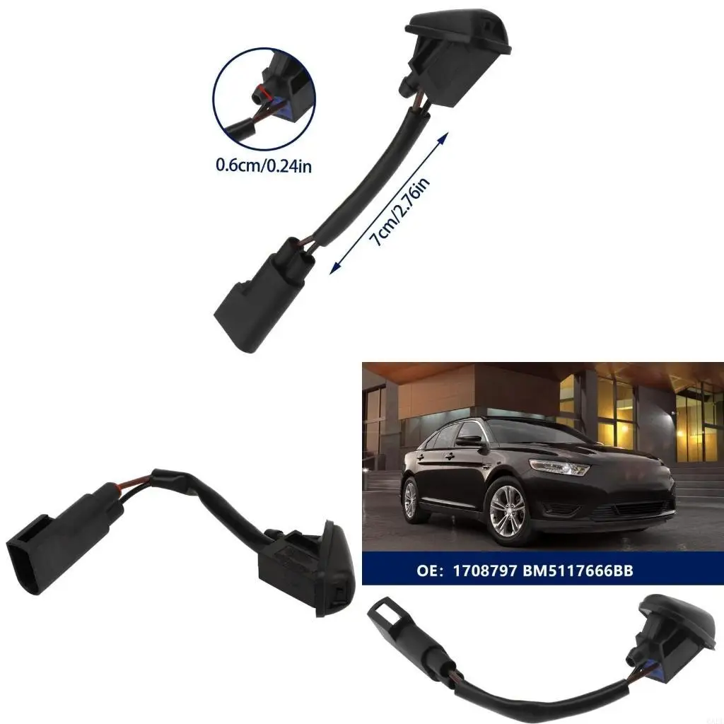 6XDF Efficient Long Lasting Windshield Washer Nozzle 1708797 BM5117666BA BM5117666DA