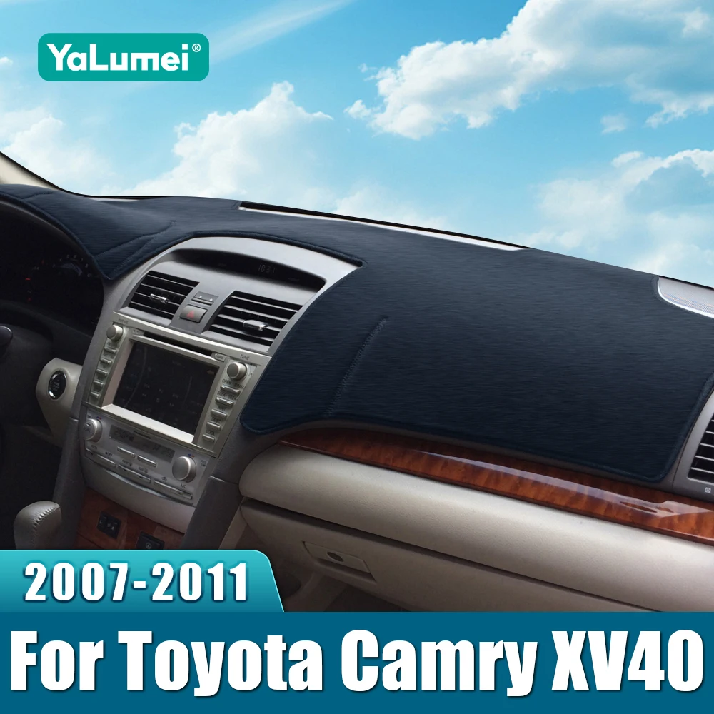 

Car Dashboard Cover For Toyota Camry XV40 2007 2008 2009 2010 2011 Camry 40 Dash Sun Shade Mat Non-slip Pad Accessories