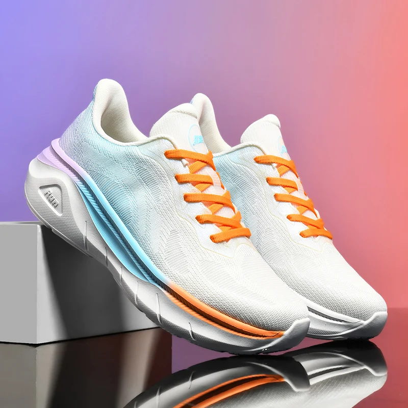

New Running Shoes for Running, Breathable Lightweight Shoes for Women's Comfortable Outdoor Walking Shoes Fashion Color Scheme