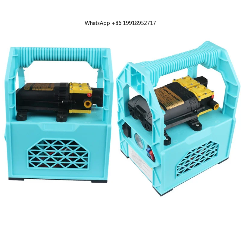 Small Portable Dual Pump Sprayer Rechargeable Water Pump Car Wash Irrigation Spraying  Garden Tools Agricultural