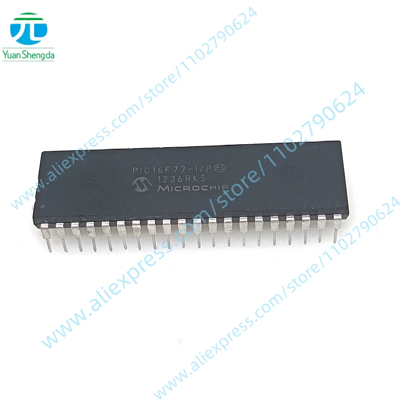 

2PCS New Original MCU DIP-40 PIC16F77-I/P