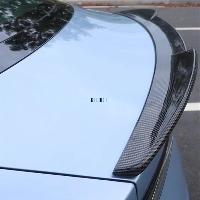 For BYD Seal EV 2022 + Car Styling Fixed Wind Pressure Tail Wing Cover Rear Trunk Roof Spoiler Sport Surround Plate Accessories