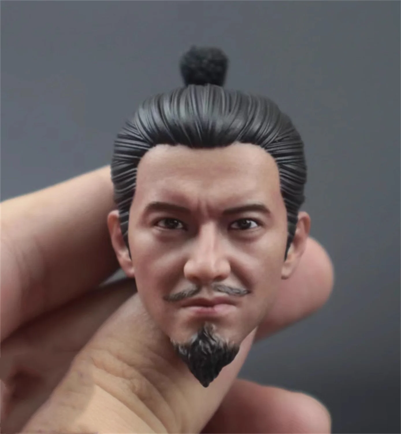 

Japanese samurai 1/6 male 044 Soldier Head Carving Model Toy Ancient Actor F 12" figurer Star 1/6 Fit 12'' Action Figure
