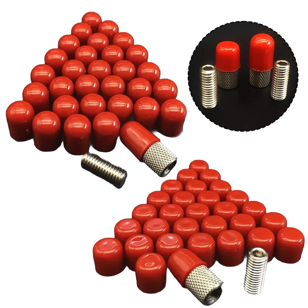 

30Pcs Car Dent Removal Rubber Tips Dent Repairs Tools Rubber Top Cap Replacement Heads Car Repair Tool