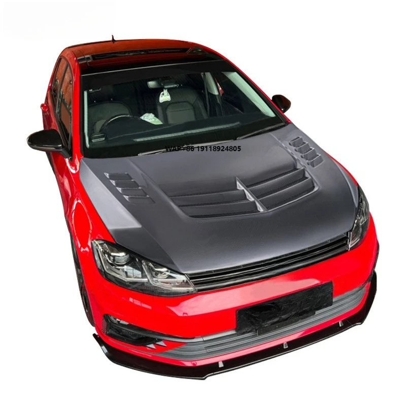 

Hot Sale New Vented Carbon Fiber Engine Hood for Vw Golf Mk7 Condition Brand New Engine Bonnet