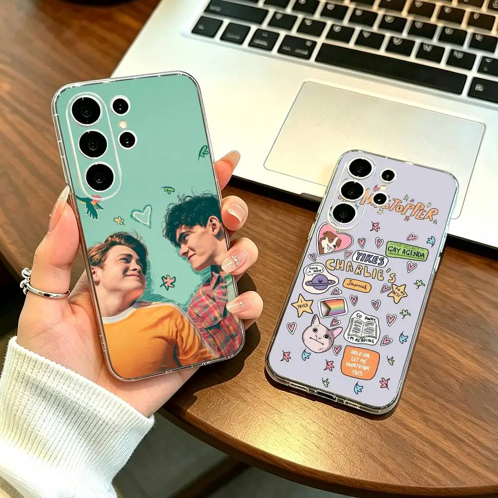 New Heartstopper Movie  Phone Case For Samsung S25,S24,S21,S22,S23,S30,Ultra,S20,Plus,Fe Transparent Cover