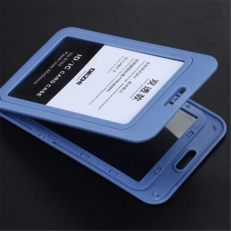 Lanyard Card Holder Removable Reel Holder Employee ID Card Luxury Credentials Holder Business Photocards Holder Accessories