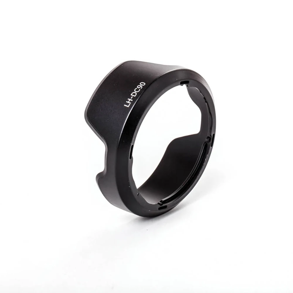 LinGo Bayonet Camera Lens Hood For Canon Powershot SX60 HS  Lens Hood Replaces CANON LH-DC90 Camera Accessories Black