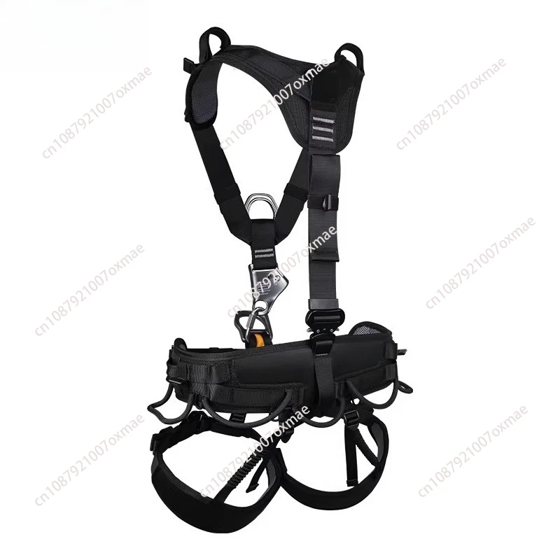 

Air conditioning disassembly and installation, high-altitude work, anti-fall rope, rescue, full-body safety harness