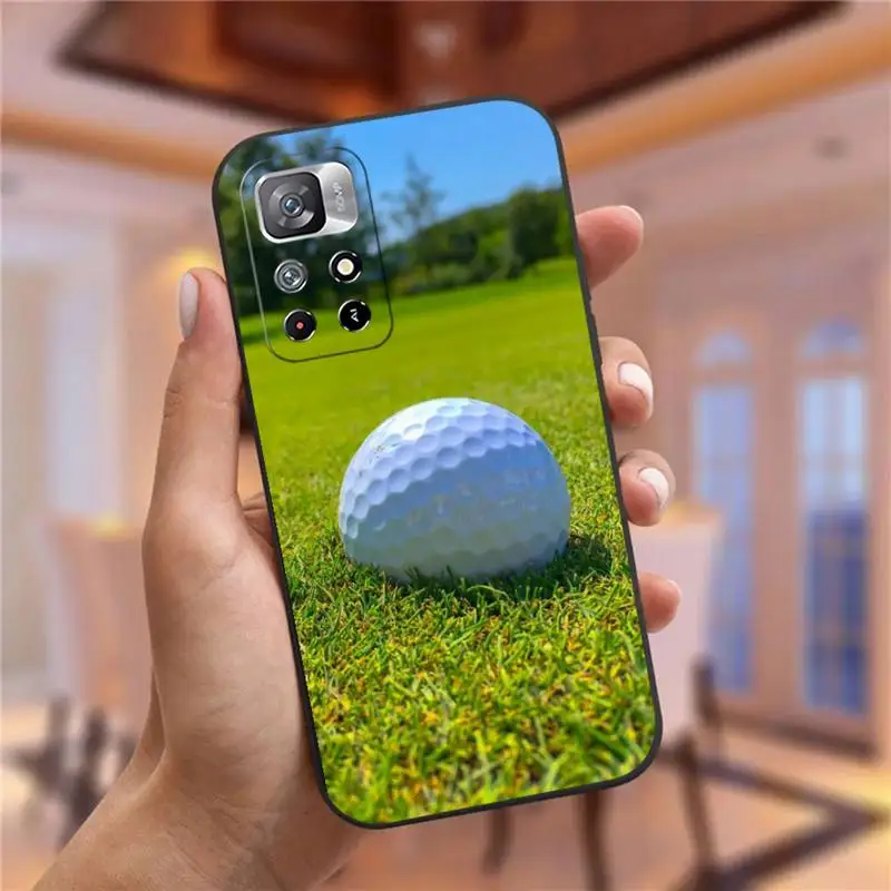 Sports Golf Phone Case For Xiaomi Redmi Note 11 8 9 10 6 Pro 10T 9S 8T 7 5A 4 5 Pro Plus Soft Silicone Cover