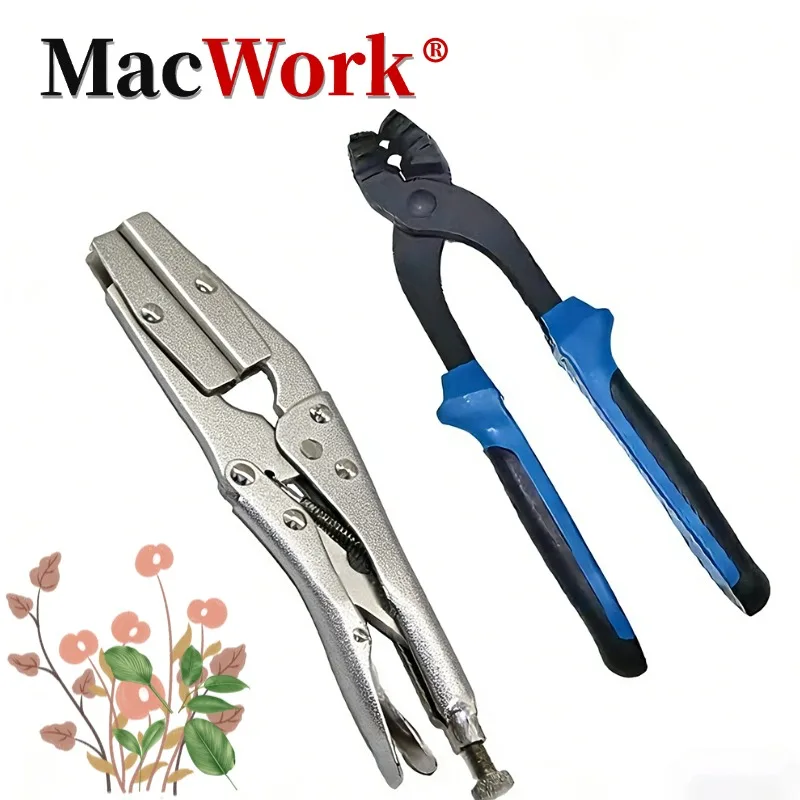 2 قطع مشبك أنابيب قفل كماشة و مشبك خرطوم صدمة تجتاح كماشة CR-V أنابيب الصلب الانحناء كماشة أدوات إصلاح السيارات