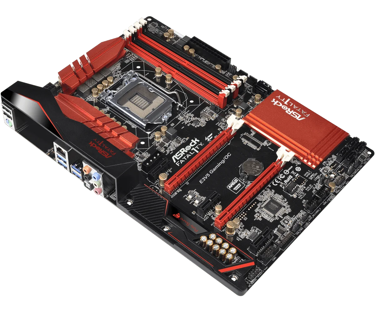 Asrock Fatal1ty E3V5 Performance Gaming/OC  Motherboard LGA 1151 Intel C232 DDR4 64GB support i5-6600 6400 6100 G4400 7700 7600