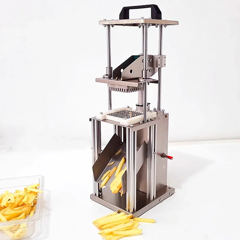 Máquina de corte de tira elétrica vertical comercial máquina de corte de fritura francesa pepino cenoura raiz de lótus corte de tira