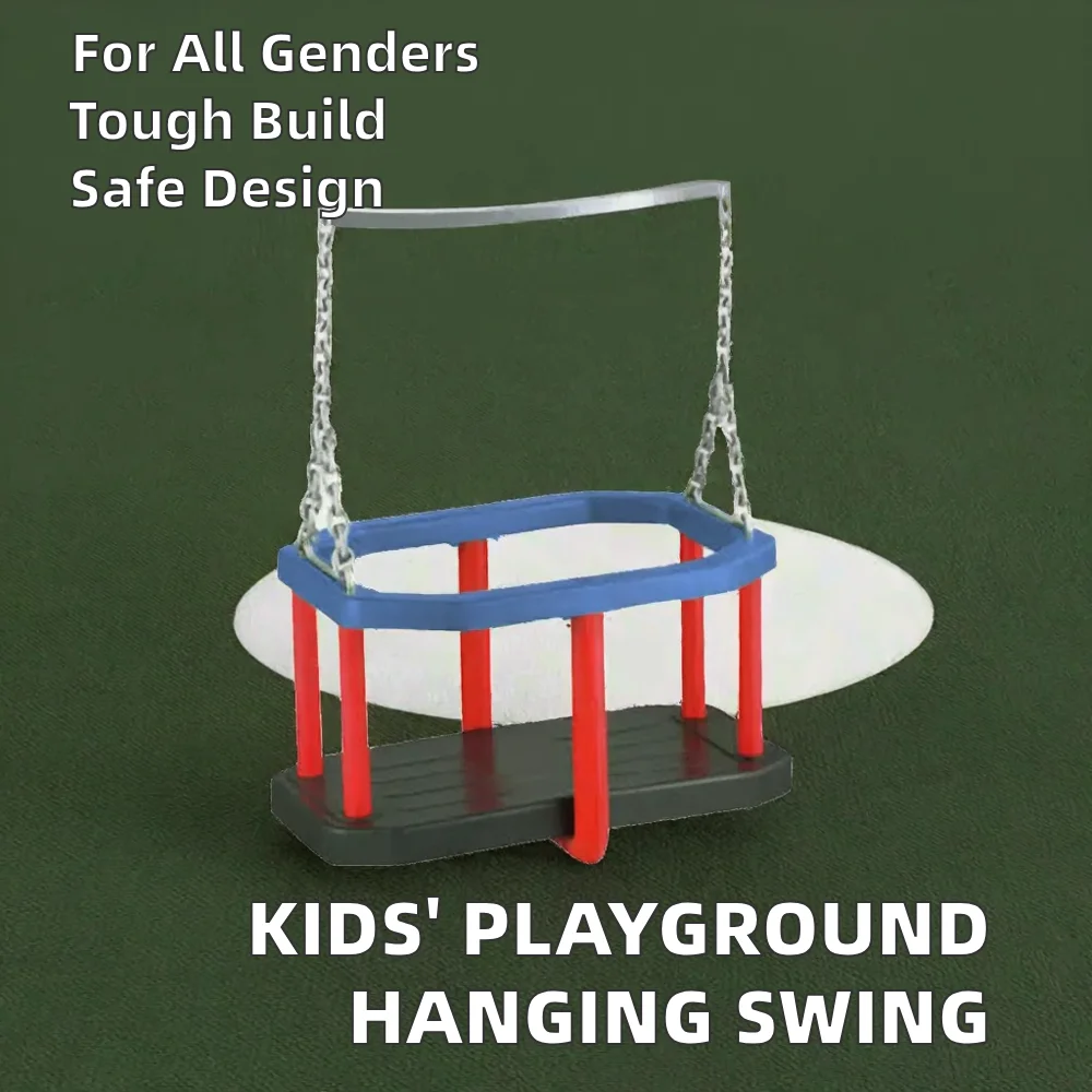 Outdoor Steel Chain Toddler Shell Safety Hanging Swing Children Playground Equipment for Babies Playgrounds