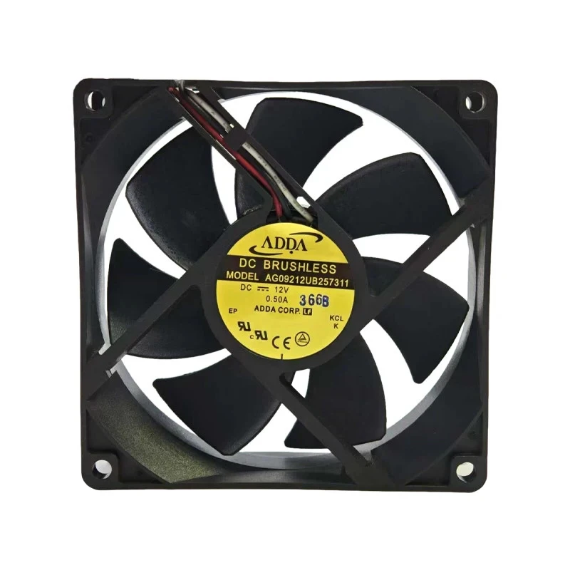 

HJY 1-piece ADDA AG09212UB257311 9225 12V DC 3-pin chassis cooling fan