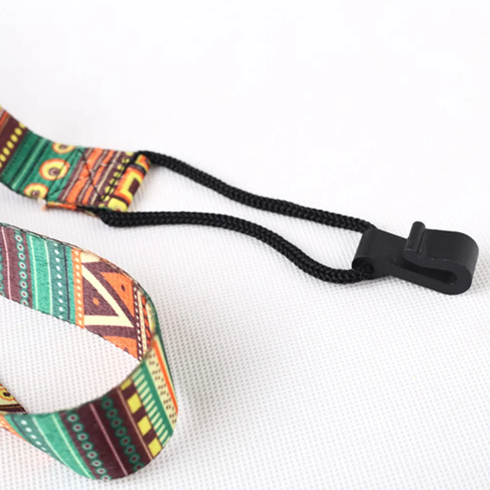 2 Pcs Bohemian Ukulele Classical Guitar Accesories Acoustic Belt Thermal Transfer Ribbon