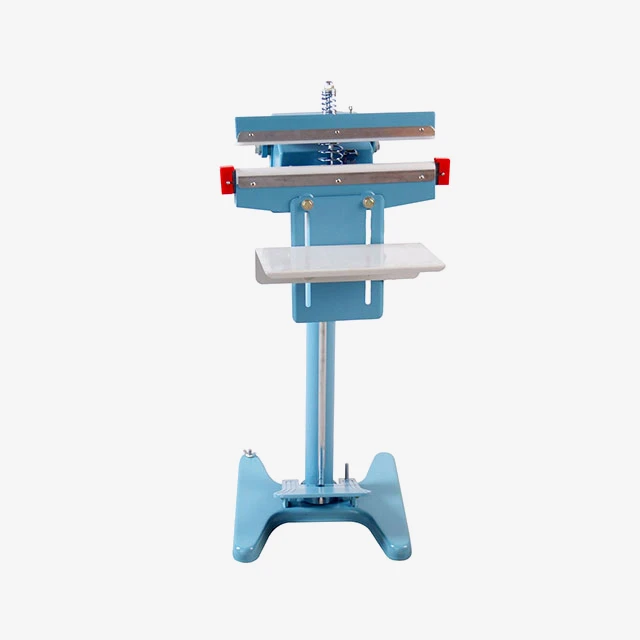MH Semi-Automatic Impulse Sealing Machine, Foot Operated 8mm Upper And Lower Heating Sealer