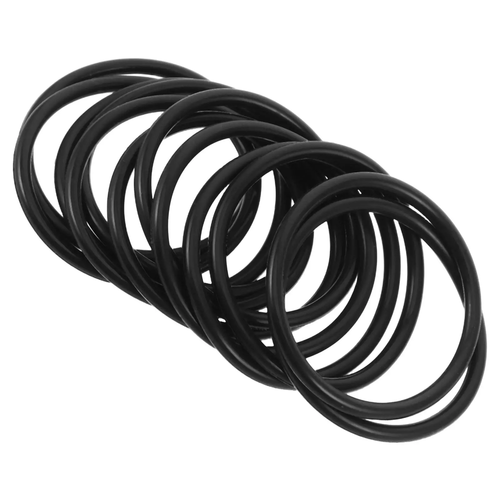 12Pcs Microphone Shock Mount Bands Premium Elastic Rubber Vibration Isolation Rings Universal Fit for Condenser Mics Broadcast
