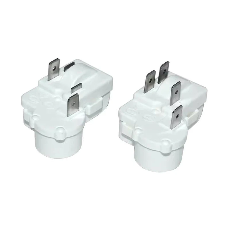 

1PCS 2Pin/4Pin Refrigerator Starter Overload Protector PTC Starter Relay for Refrigerator Compressor Overload Protector Relay