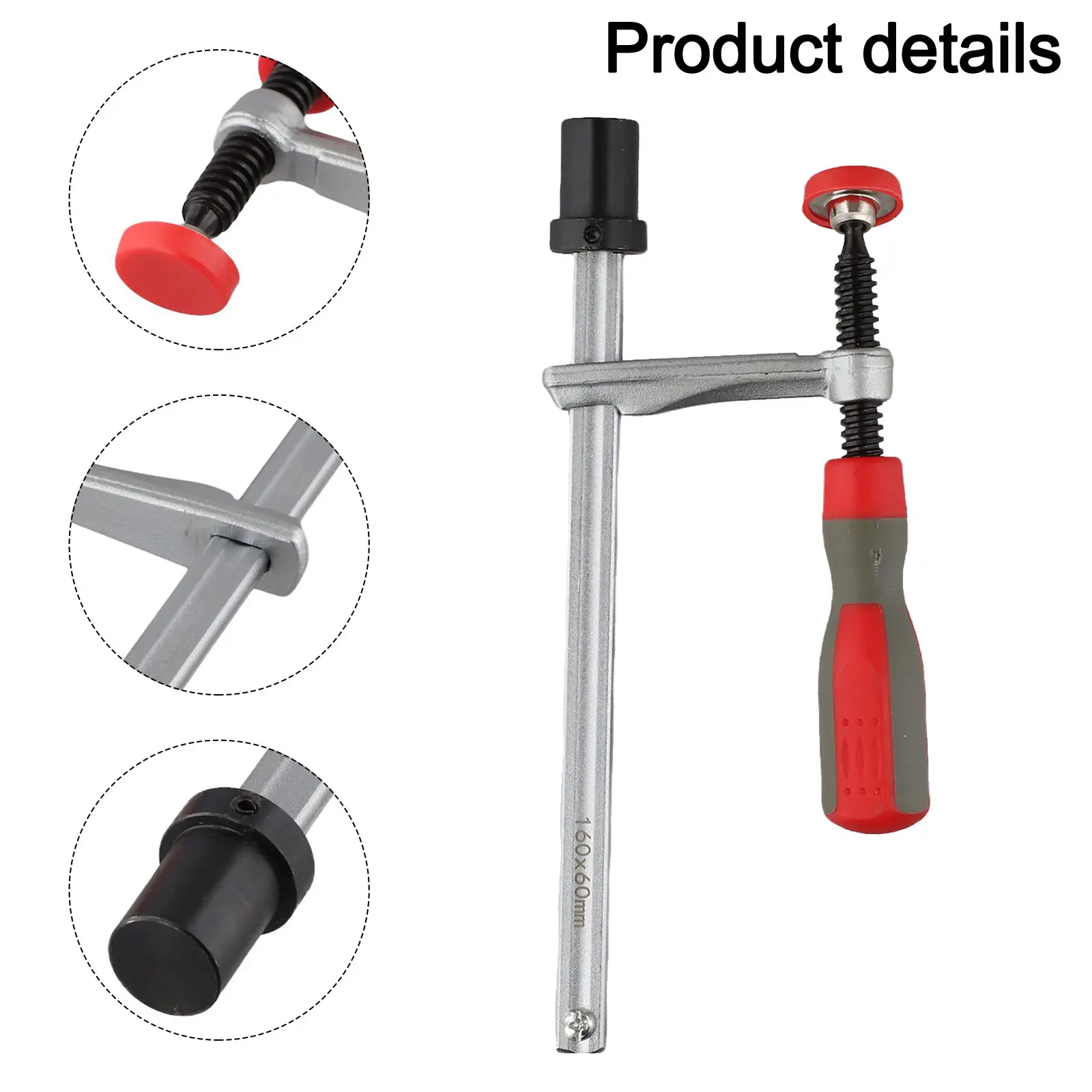 For DIY Enthusiasts Hold Down Clamp Desktop Clip 19mm Hole Woodworking Clamp 160x60mm Dovetail Clamp 19MM Hole Option