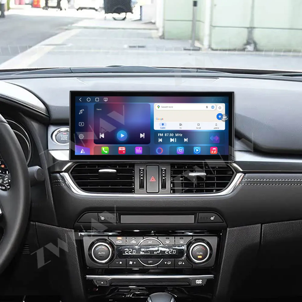 

Android 15 15.8 Inch HD Touch Screen For Mazda 6 2017-2019 Gps Multimedia Player Radio Stereo Head Unit Car Interior Accessories