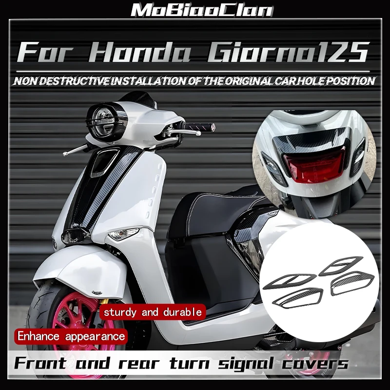 

For Honda Giorno 125 GIORNO125 Motorcycle modification accessories Front and rear turn signal cover lampshades Decorative