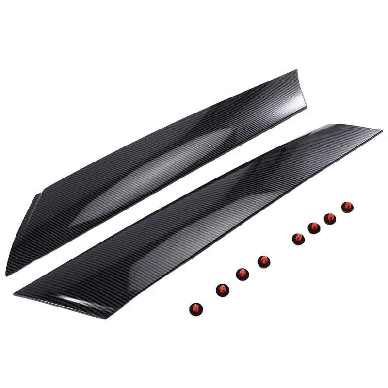 

A98M For Mini Cooper 2007-2015 R55 R56 R57 Windshield Post Trims 2X Front A Pillar Black- Part Numbers 51137272583 51137272584