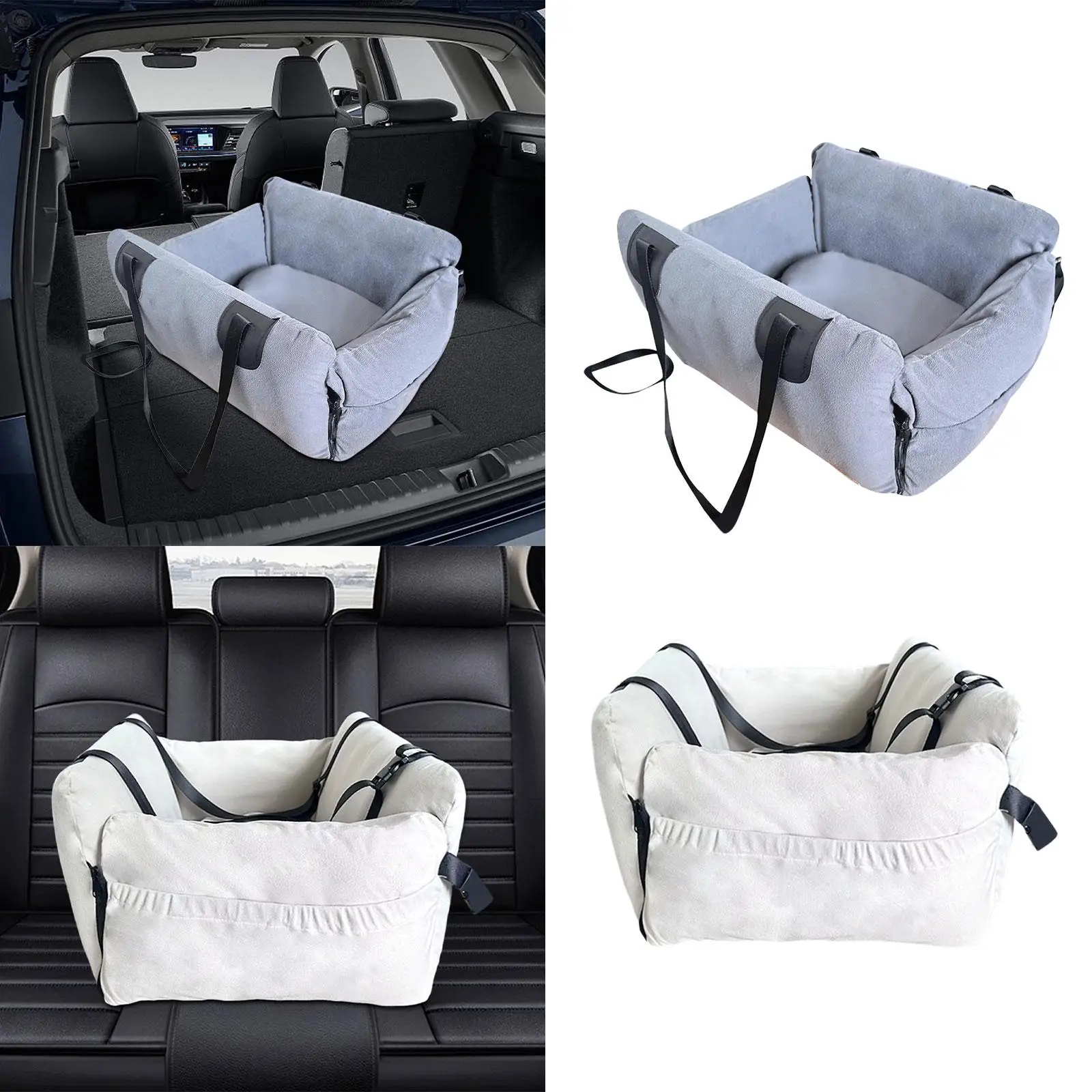 

Middle Console Dog Seat Accessories Washable Dog Seat Bed Dogs Booster Seat for Car for Pet Supplies Fits Car, Home, Travel