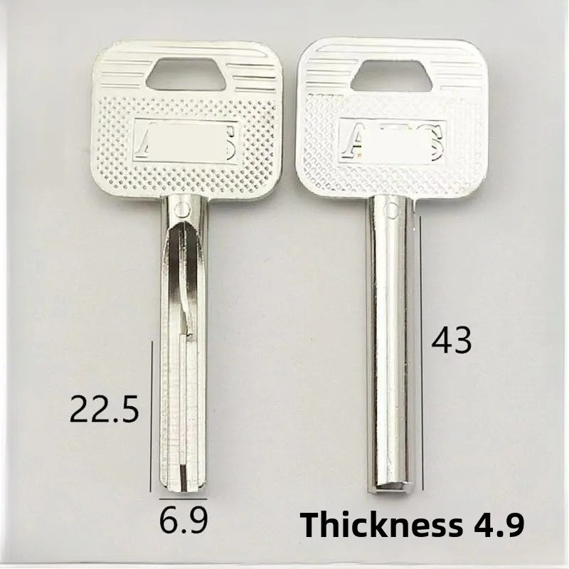 Mid Security Key Embryo Semi-circular Automatic Lock External Door Lock Anti-theft Door Key Embryo Old-fashioned Anti-theft Door