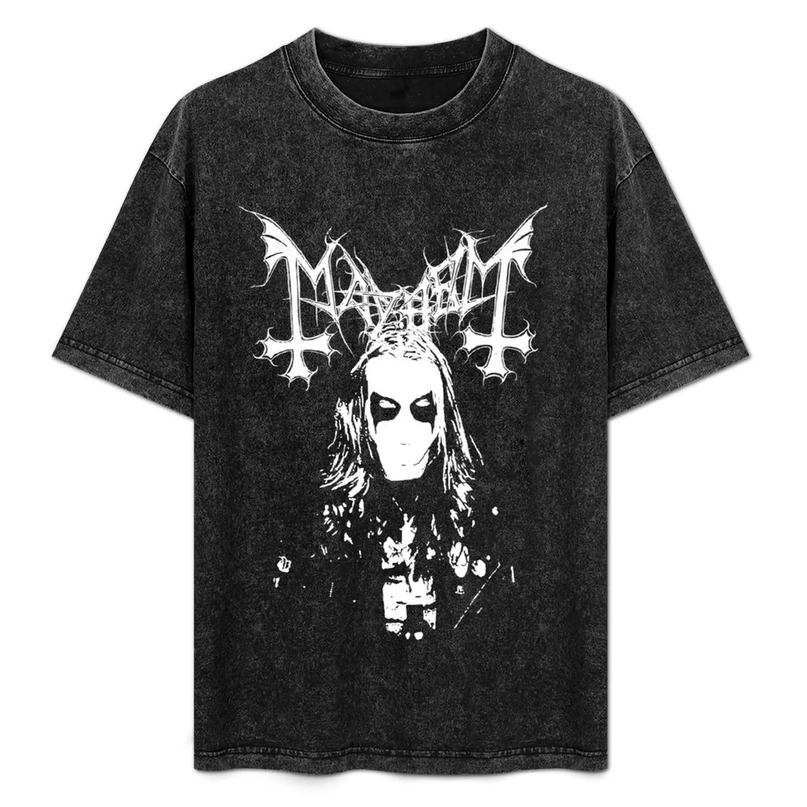 

Mayhem - Norway Band - Original Logo - Fanart In Memory of Per Yngve Ohlin aka Dead T-Shirt anime tshirt mens designer clothes
