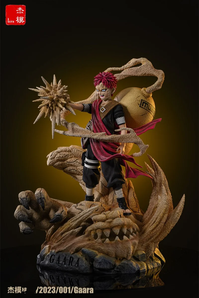 Pre Sale 37Cm Gk Naruto Gaara Anime Action Figure Limited Edition Collectible Statue Ornament Model Garage Kit Toys Gift