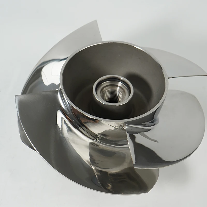 

Импеллер для подвесного мотора из полированной нержавеющей стали с 4 лопастями, шаг 155,5 мм, для Seadoo Wake 155 GTS 130 / GTS Pro 130