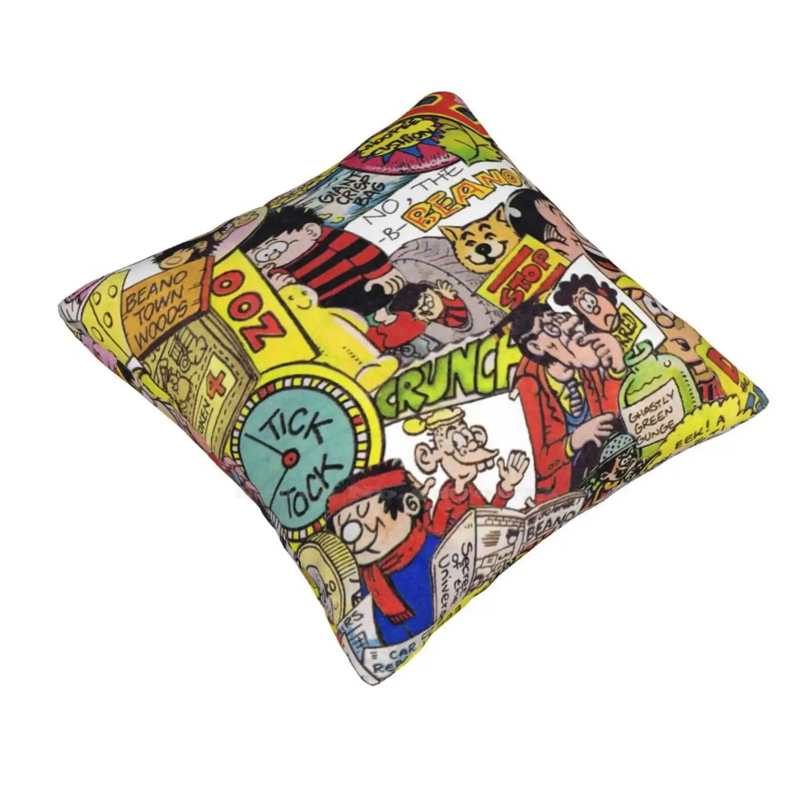 Beano Bedroom Office Hug Pillowcase Beano Dennis The Menace Gnasher Roger The Ivy The Terrible Comics Annuals Collage