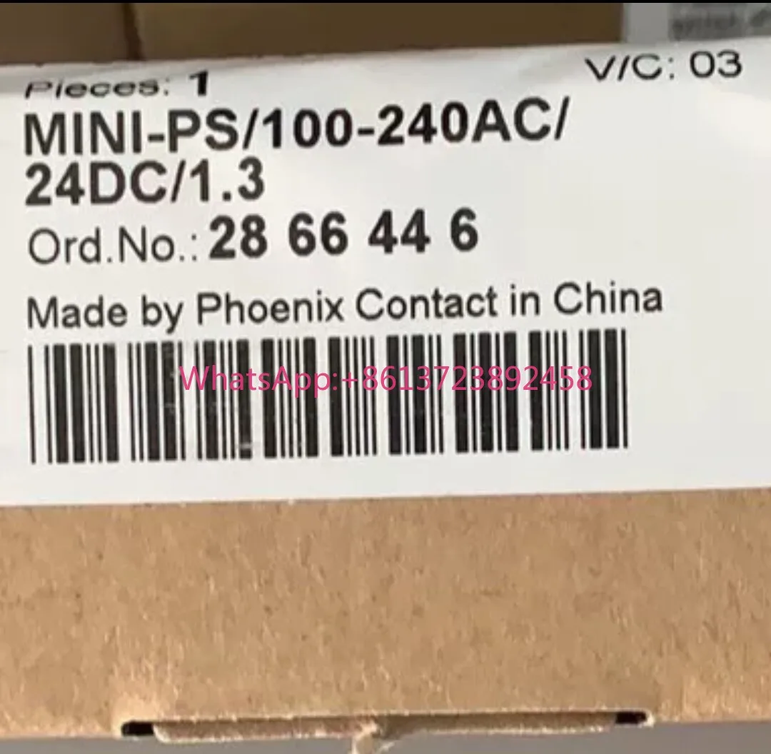 Install Phoenix power supply MINI-PS/100-240AC/24DC/1.3 high quality