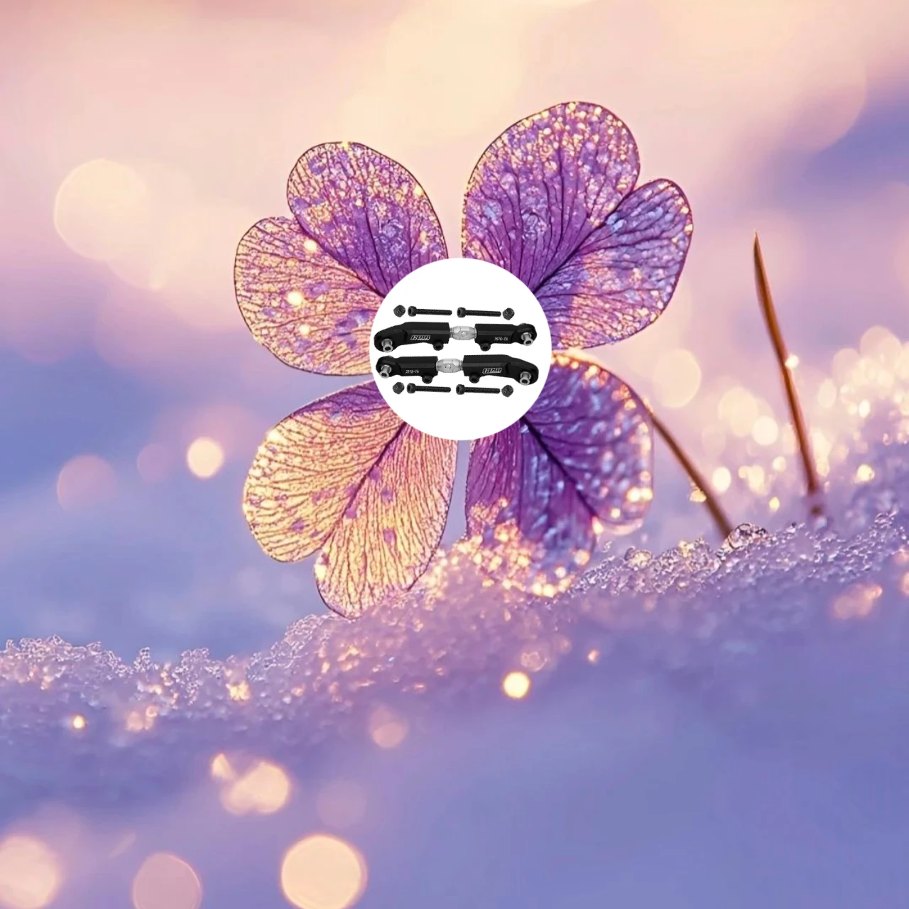 Aluminium 7075 + roestvrijstalen verstelbare stuurverbindingen vooraan voor TEKNO 1/10 MT410 2.0 4X4 Pro