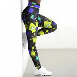 Fashion Women Yoga Pants Anime Cute Octopus 3D Printed Fitness Skinny Pants Womens Clothing Leggings Mujer Gym