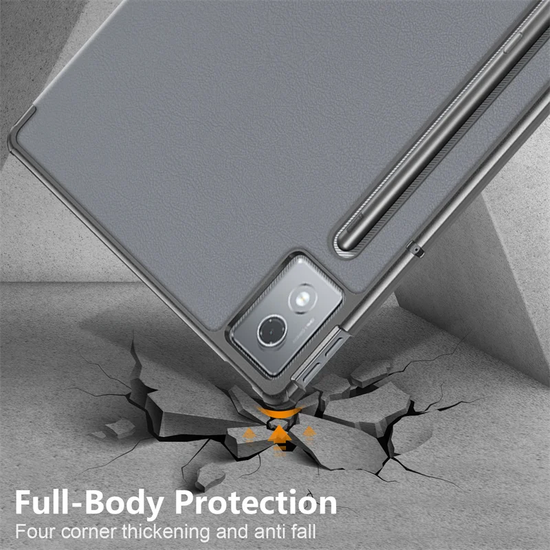 For Xiaoxin Pad Pro 12.7 2025 Case Trifold Magnetic Leather Stand Hard Smart Cover For Lenovo Xiaoxin Pad Pro 12 7 2025 Case